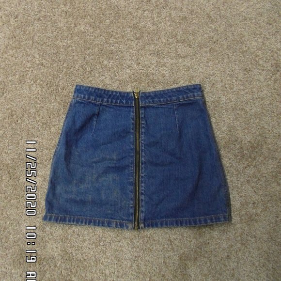 Blue Jean Skirt - Picture 3 of 3